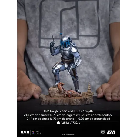 Star Wars Jango Fett Iron Studios - Buy Now