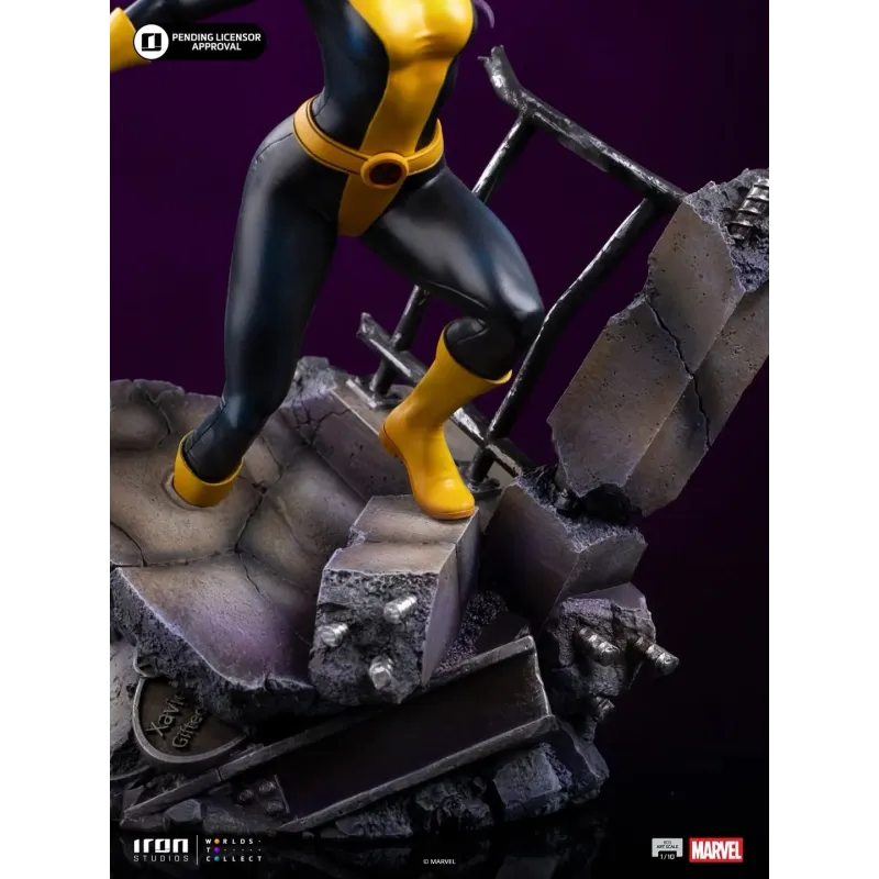 Marvel X-Men Comics Kitty Pryde & Lockheed Iron Studios - Buy Now