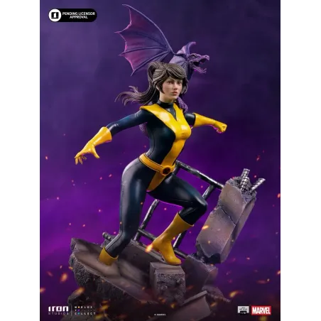 Marvel X-Men Comics Kitty Pryde & Lockheed Iron Studios - Buy Now