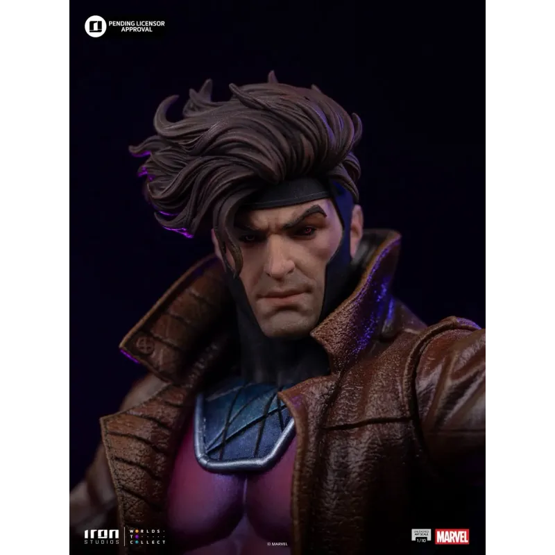 Marvel X-Men Gambit Unleashed Iron Studios - Buy Now
