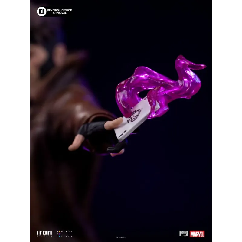 Marvel X-Men Gambit Unleashed Iron Studios - Buy Now