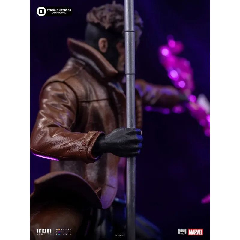 Marvel X-Men Gambit Unleashed Iron Studios - Buy Now