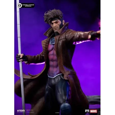 Marvel X-Men Gambit Unleashed Iron Studios - Buy Now