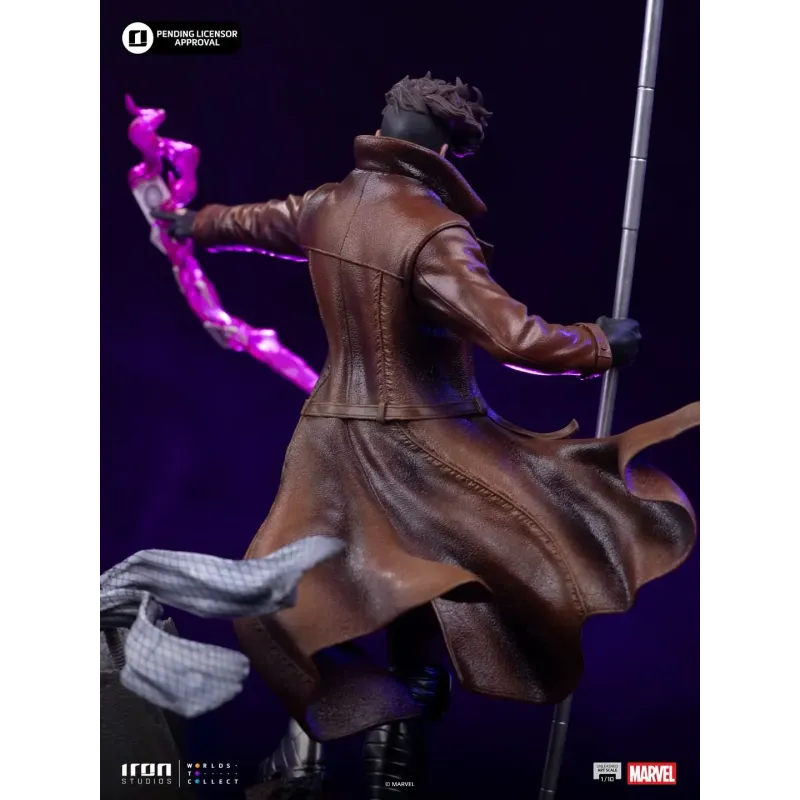 Marvel X-Men Gambit Unleashed Iron Studios - Buy Now
