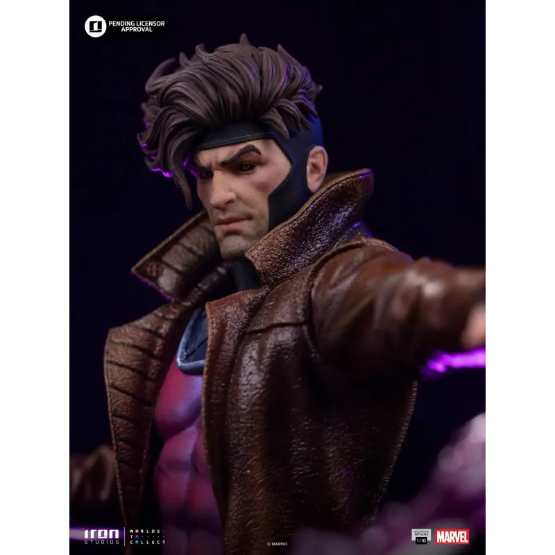 Marvel X-Men Gambit Unleashed Iron Studios - Buy Now