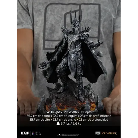The Lord of the Rings Sauron Unleashed Iron Studios - Buy Now