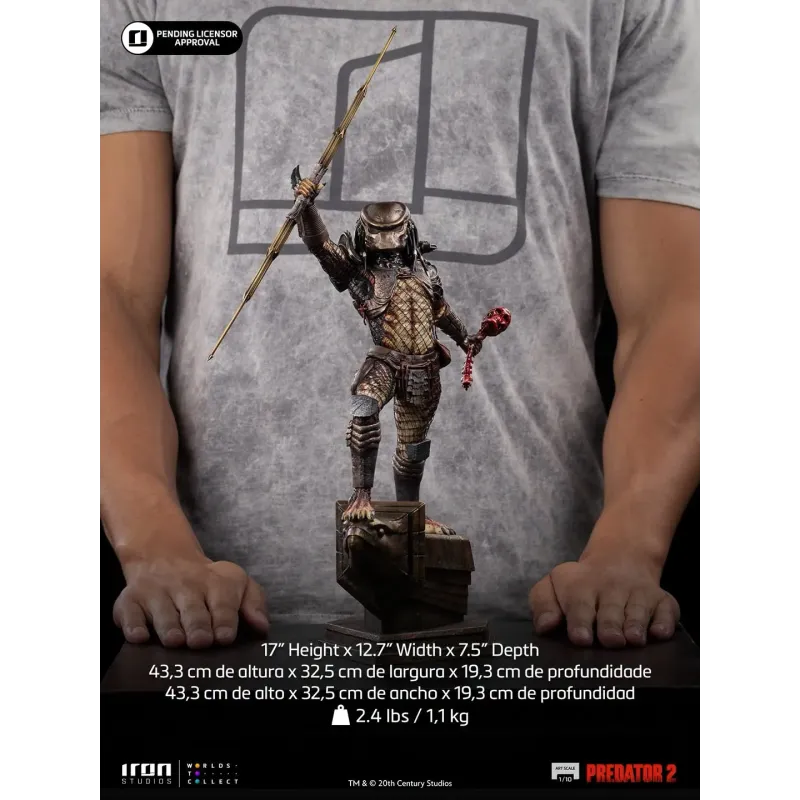 Predator 2 Predator City Hunter Iron Studios - Buy Now