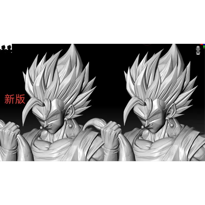 Dragon Ball Z Vegetto SSJ Bust Burnout X Juann Studios - Buy Now