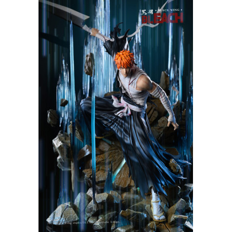 Bleach Kurosaki Ichigo First Bankai Black Wing Studio